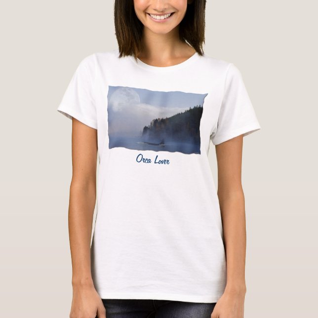 SCHWIMMORCA & SUPER MOON Fashion Shirt (Vorderseite)