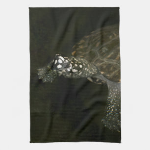 Schwimmschildkröte Küchentuch