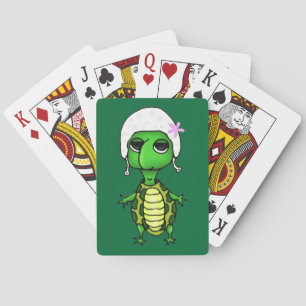 Schwimmschildkröte Spielkarten