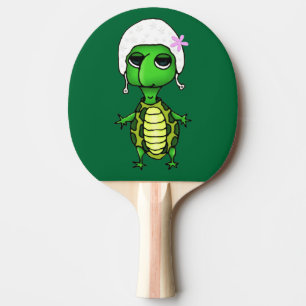 Schwimmschildkröte Tischtennis Schläger