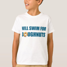 Schwimmteam, Personalisiertes Schwimmgeschenk T-Shirt
