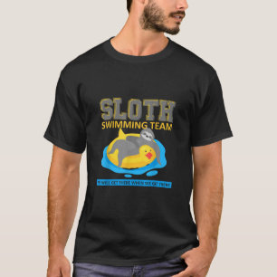 Schwimmteam Swim Team Funny Geschenk T-Shirt