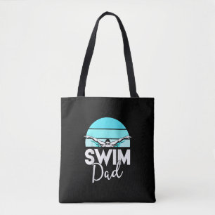 Schwimmteam Vater Fernost Schwimmen Meet Schwimmer Tasche