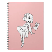 Schwimmtiermädchen und Katze