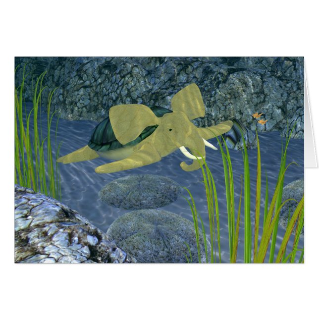 Schwimmturphant (Vorderseite (Horizontal))