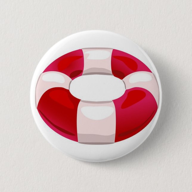 Schwimmweste Button (Vorderseite)