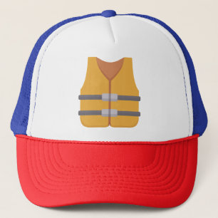 Schwimmweste Truckerkappe