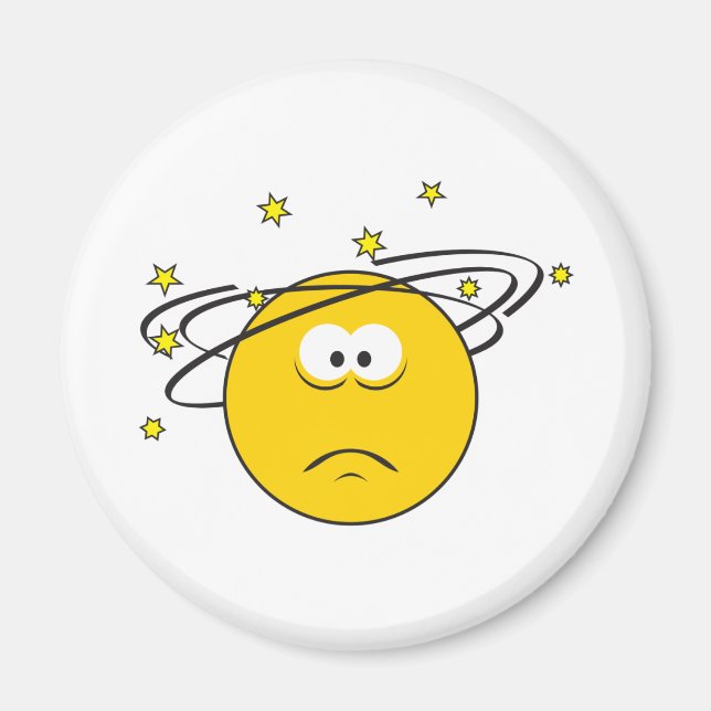 Schwindelgefühl Magnet (Vorne)