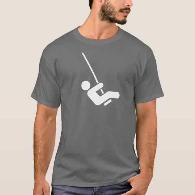 Schwingen-Piktogramm-T - Shirt (Vorderseite)