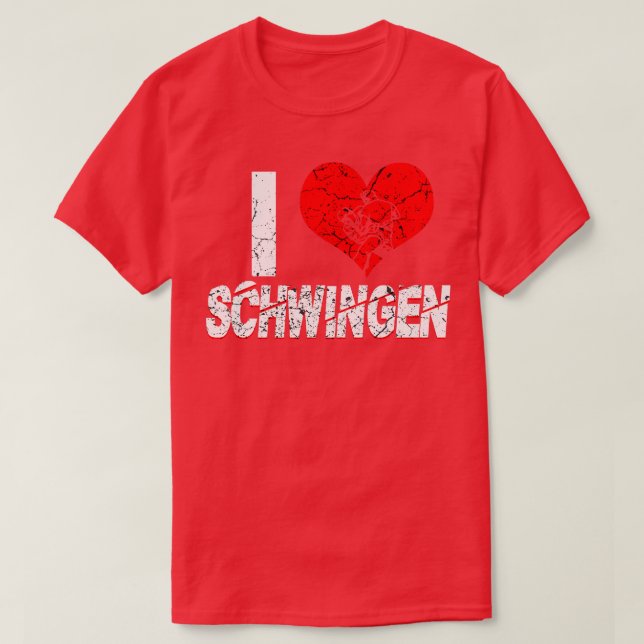 Schwingen - Schweizer Wrestling 6 T-Shirt (Design vorne)