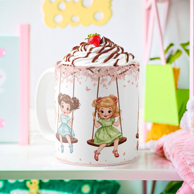 Schwingen Schwestern Delight Kaffeetasse (Von Creator hochgeladen)