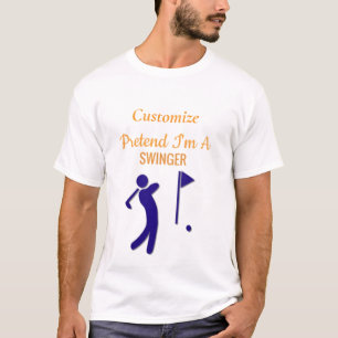 Schwingen von Golfer Thunder_Thunder_Cove T-Shirt