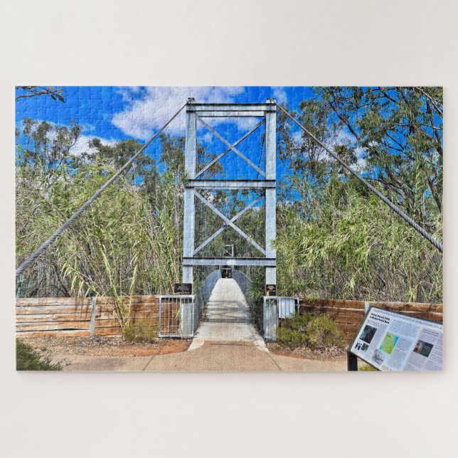Schwingsbrücke, Balranald, Australien (Horizontal)