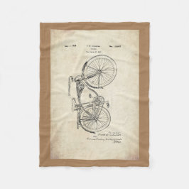 Schwinn Fahrrad-Fleece-Decke Fleecedecke