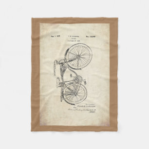 Schwinn Fahrrad-Fleece-Decke Fleecedecke