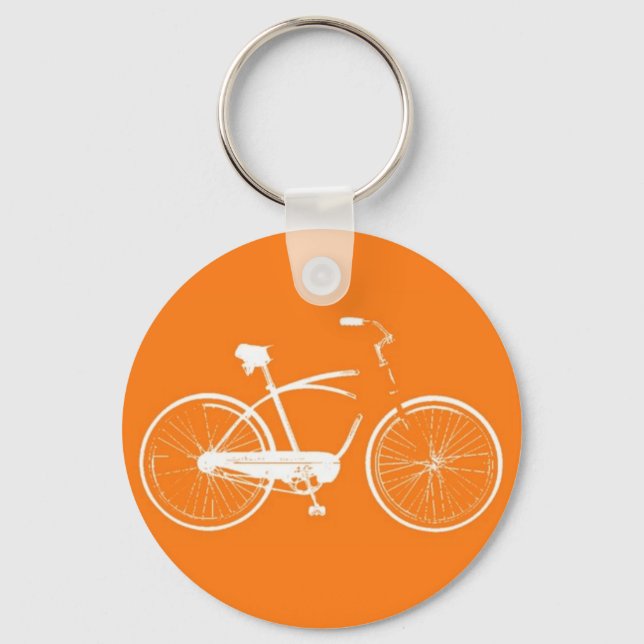 Schwinn in Orange Schlüsselanhänger (Vorderseite)