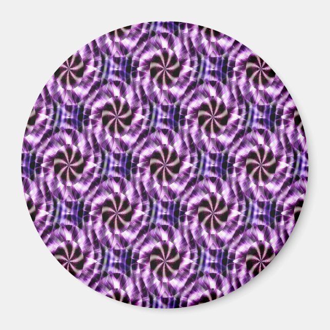 Schwirbelnde Blume.... Magnet (Vorne)