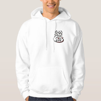 Schwitze deine teuflische Sündenstolz Hoodie