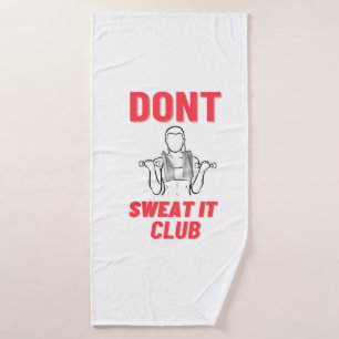 Schwitzen Sie es Fitnessstudio Handtuch individuel Badehandtuch