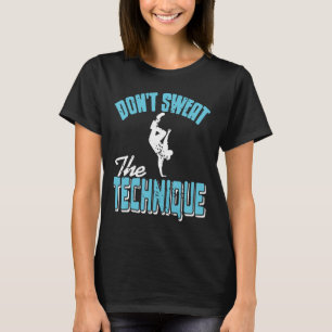 Schwitzen Sie nicht den Coolen Retro-HIPHOP-Tänzer T-Shirt