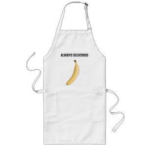 schwitzende Banane Lange Schürze