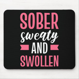 Schwitzige und geschwollene Mutter Mousepad