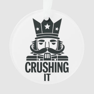 Schwitzige Weihnachtsnachtsnachtscreme Ornament