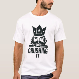 Schwitzige Weihnachtsnachtsnachtscreme T-Shirt
