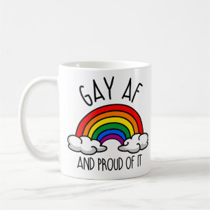 SCHWUL AF und stolz darauf Kaffeetasse