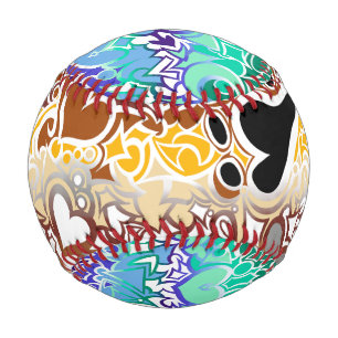 Schwul - Bär Pride Squiggle Baseball