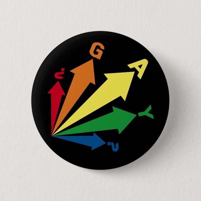 schwul? button (Vorderseite)