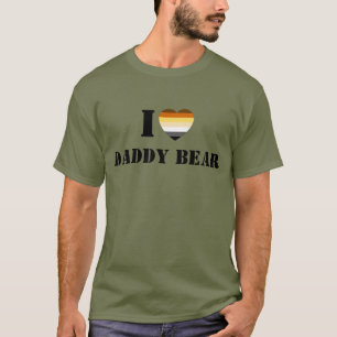 SCHWULE BÄR PRIDE I HERZ DADDY BÄR T-Shirt