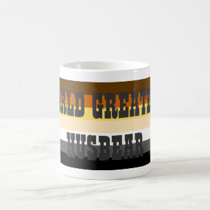SCHWULE BÄR WELT BESTER HUSBÄR BÄR PRIDE FLAGGE KAFFEETASSE