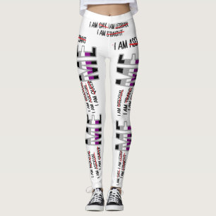 Schwule, Lesben, Bi, Trans, Que, asexuell BIN ICH Leggings