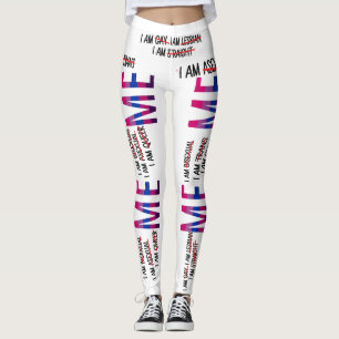 Schwule, Lesben, Bi, Trans, Que, asexuell BIN ICH Leggings