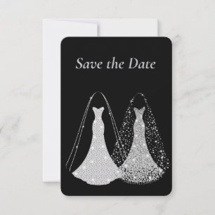 Schwule Lesben Save The Date Karte