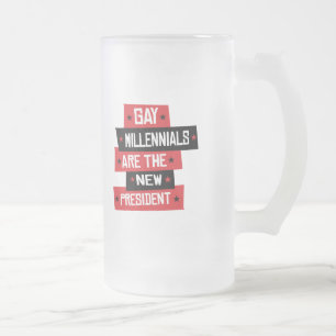 Schwule Millennials sind der neue Präsident Mattglas Bierglas
