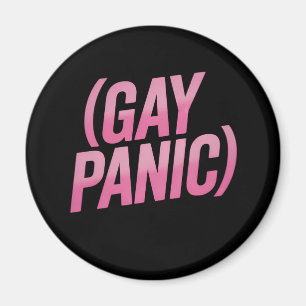 Schwule Panik LGBTQ Protest Pride Magnet