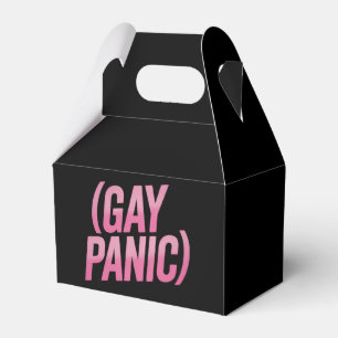 Schwule Panik-LGBTQ-Protest Stolz Geschenkschachtel