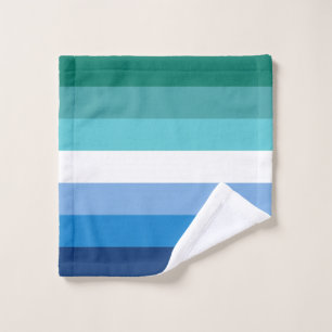 Schwule Regenbogenflagge Waschlappen