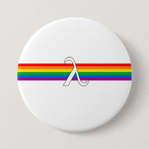 Schwulen-Stolz-Aktivismus Button