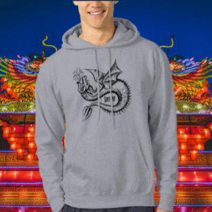 Schwuler AF-Drache Hoodie