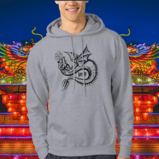 Schwuler AF-Drache Hoodie (Von Creator hochgeladen)