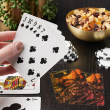 Schwuler Leder-Daddy 1970er Biker-Poker-Kartenspie