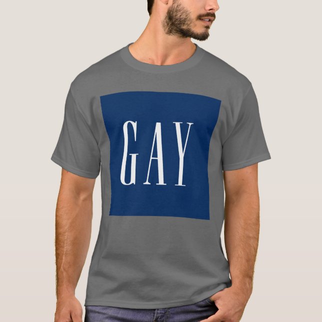 schwules Geschenk T-Shirt (Vorderseite)