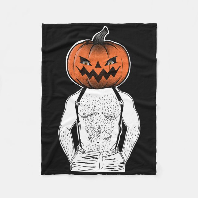 Schwules Halloween  Fleecedecke (Vorderseite)