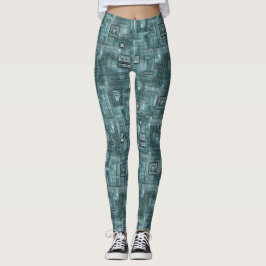 Sci-Fi 4 Leggings