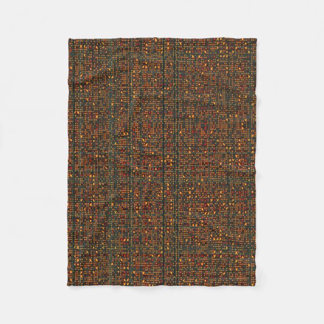 Sci Fi Circuit-Karte Fleecedecke (Vorderseite)