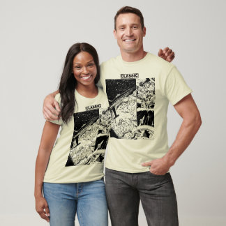 SCI-FI Classic Retro Graphic T - Shirt