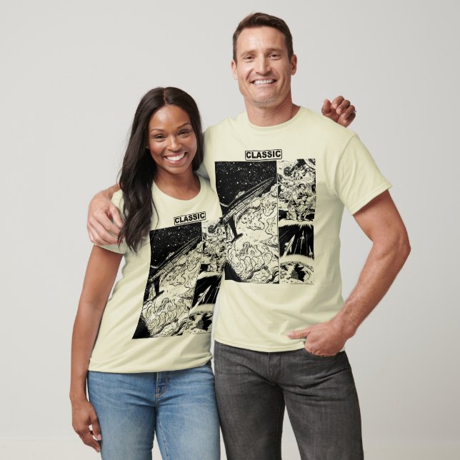SCI-FI Classic Retro Graphic T - Shirt (Unisex)